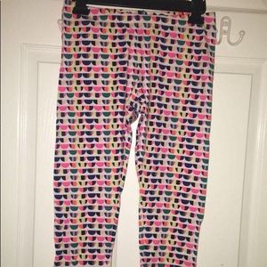 Charlotte Russe Colorful Designed Leggings